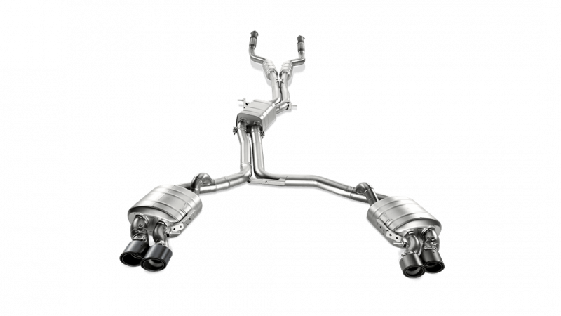 AUDI S7 - AKRAPOVIC DUPLEX SPORTAUSPUFF ANLAGE